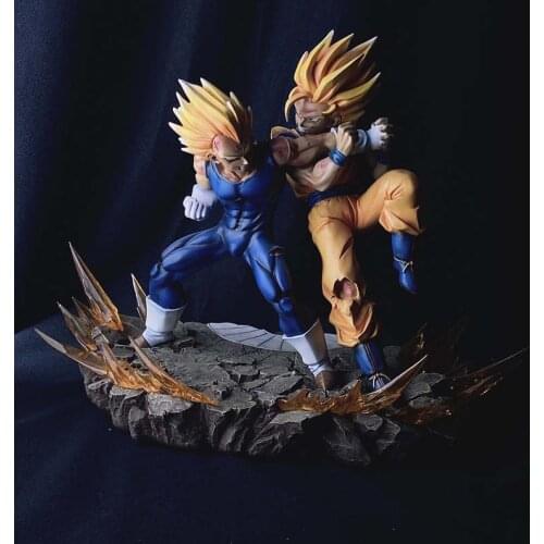 Recast Studio Gokong VS Vege Fight 1.0 GK Statues Resin Model