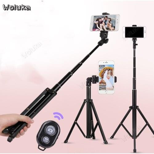 Selfie stick Fill Light stand set Double use phone Support Tripod Bracket Clamp lcamera video outdoor Bluetooth remote XCD50 T10