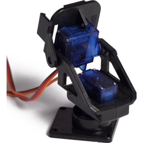 Servo beugel PT Pan/Tilt Camera Platform Anti-Vibration Camera Mount voor Aircraft FPV gewijd nylon PTZ voor 9G SG90 MG90S