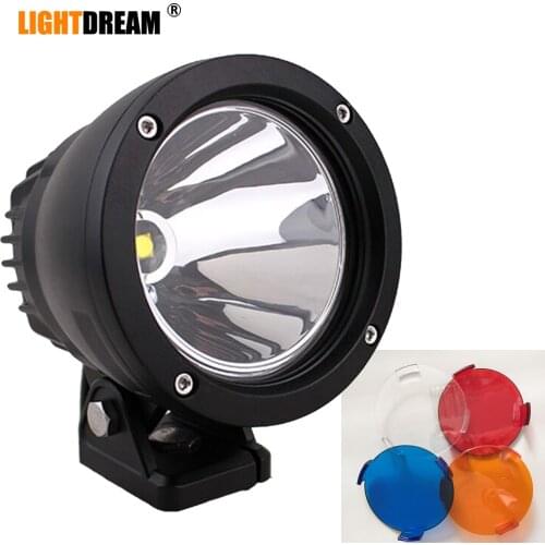 4.7" Inch Round 25W Led Cannon Light Single 25W COB chips IP67 Aluminum Housing Led Work Light For ATV UTV SUV Truck x1pc