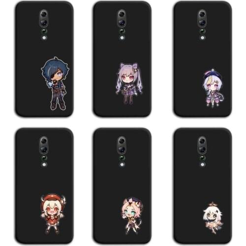 Genshin Impact Video game Phone Case For Oppo A5 A9 2020 Reno2 z Renoace 3pro A73S A71 F11