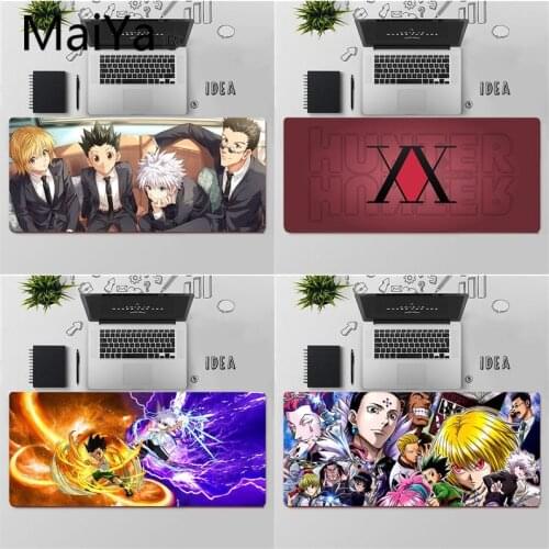 Maiya Top Quality Hunter x Hunter Laptop Computer Mousepad Free Shipping Large Mouse Pad Keyboards Mat