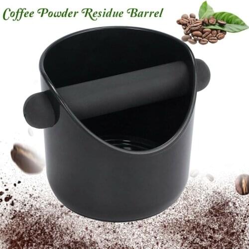 1 Pc Coffee Grind Knock Box And Espresso Dump Bin Black Cocina Home Kitchen Accessories