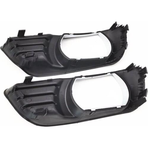 2Pcs Front Bumper Lower Fog Light Trim Bezel Cover For Toyota Camry 2007-2009