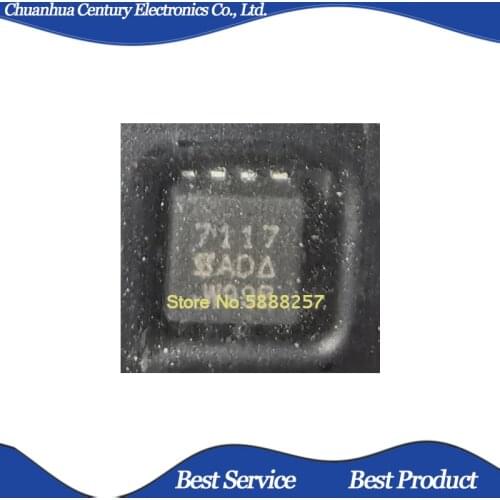 5 Pcs/Lot SI7117DN-T1-E3 7117 SI7117DN DFN8 New and Original In Stock