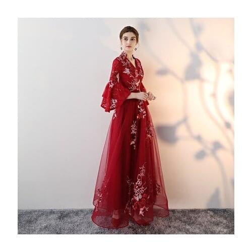 100%real wine red/grey/navy flare sleeve ball gown luxury court Medieval dress Renaissance Gown Royal Sissi victoria dress