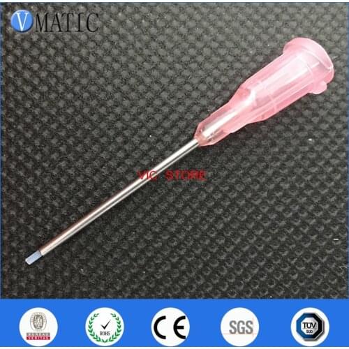 Free Shipping 100Pcs 25G Luer Lock 1 Inch TPFE Teflon-Line For Instant Glue Cyanoacrylate Adhesive Dispensing Needle