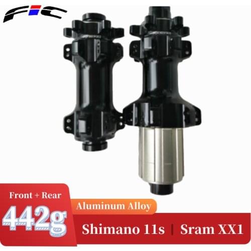 Powerway M45 Center Lock MTB 24h 28h Road Disc Straight Pull 6-Bolts Rear XD 11s QR Thru Axle M10 M12 Bearing Hub