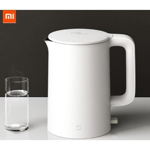 New Xiaomi Mijia Electric Kettle 1A White 1800W Handheld Instant Heating Electric Water Kettle Auto Power-off 1.5L Capacity