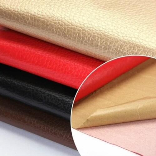 Sofa leather fabric self-adhesive repair sofa stickers car interior leather soft bag artificial leather pu material per meter