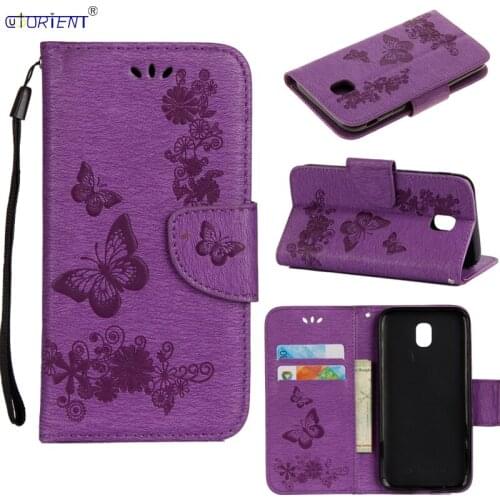 Leather Cover For Samsung Galaxy J5 Pro 2017 J530 Flip Wallet Case SM J530F J530F/DS J530FM/DS J530G J530Y Card Slot Phone Bag