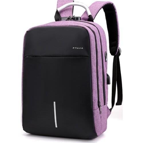 Laptop Usb Charging Backpacks Female Schoolbag Business Travel Woman Bags Multifunction Anti Theft Backpack Women