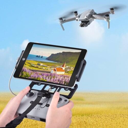 Mavic Air 2 Controller Phone Mount 4-12 Inch Tablet Holder Bracket Stand for DJI Mini 2 / Mavic 2 Pro Remote Control Accessories