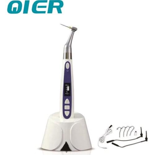 Built-in Apex Locator Rotary Endomotor 1:1 Contra Angle Handpiece Wireless LED Dental Endo Motor