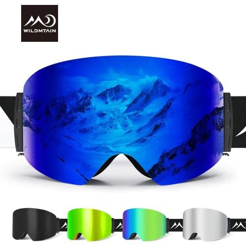 WILDMTAIN Best Ski Goggles Snowboard Dual Layers Anti fog Skiing Snow Goggles, UV Protection Ski Glasses for Men Women Youth