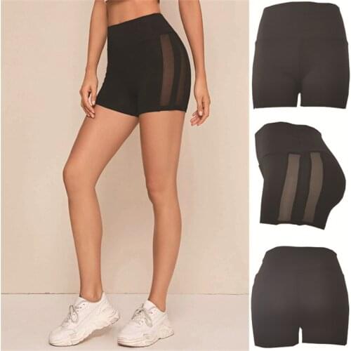 Women Sexy Sports Yoga Shorts Gym Push Up Lift Fitness Leggings Workout Short Gym Shorts Women