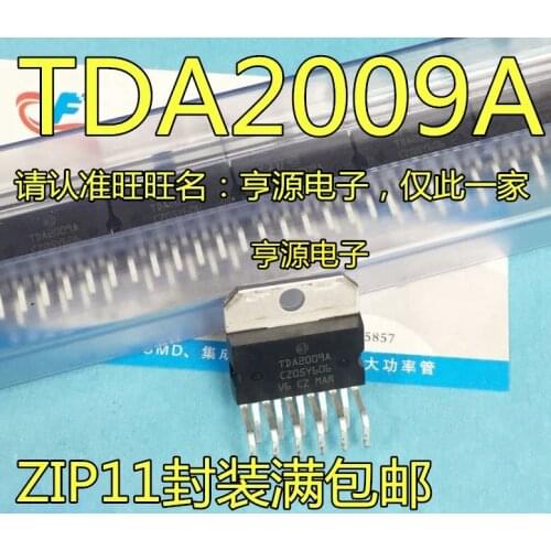 100% New&original In Stock 5pcs/lot TDA2009A TDA2009 IC ZIP-11