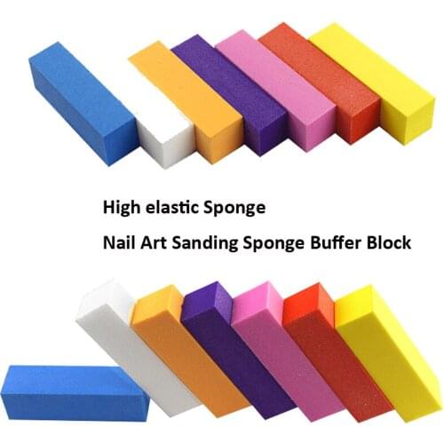 20pcs/set Nail Art Buffer Sanding Block Buffs Professional Nail Files Polishing Tools Pedicure Manicure Accessories Kits