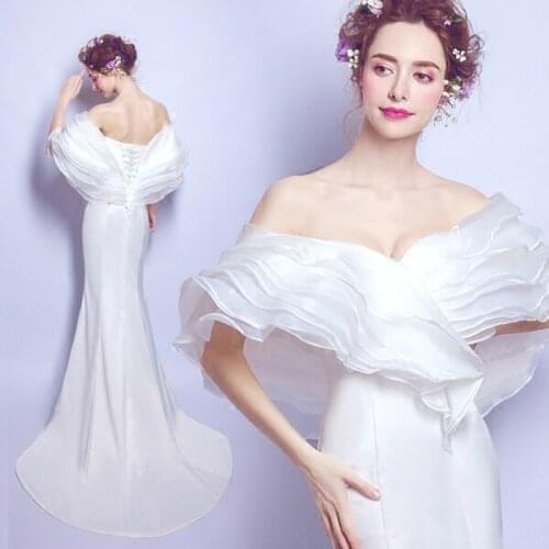 AIJINGYU Vintage Bridal Dresses Sexy Gowns 2021 Fashion Newest Sparkly With Sleeves Collection Wedding Gown Designs