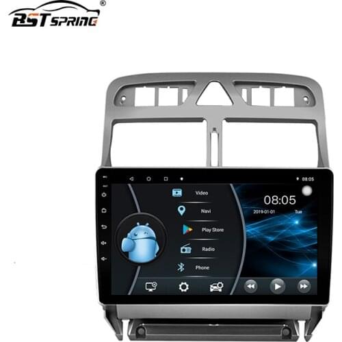 Android Radio Touch Screen Car DVD Player For PEUGEOT 307 sw 307 2002-2013 Car Radio Multimedia Video Player