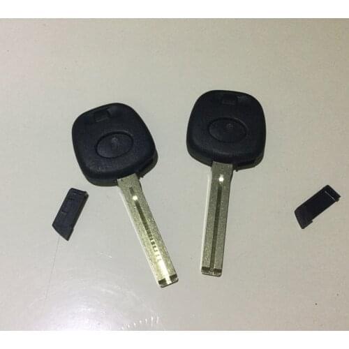 FOB Key Blanks For Toyota Transponder key Shell With TOY48 Long Blade & Chip Place