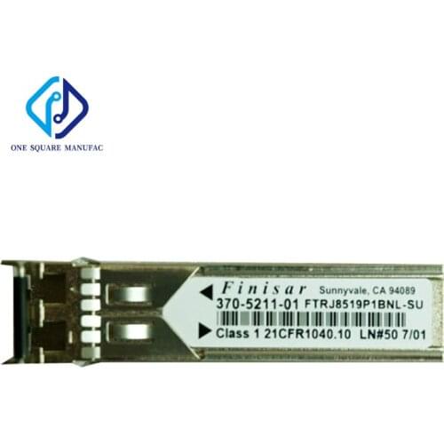 Finisar FTRJ8519P1BNL-SU Sunnyvale. CA 94089 Class 1 21cfr1040.10 LN#50 7/01 370-5211-01 Optical Fiber Transceiver