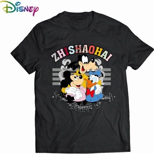 Disney Mickey Mouse T-shirts for Women Anime Kawaii Tops Summer Sequined White T-shirt Graphic Office Lady Female Clothes Tshirt