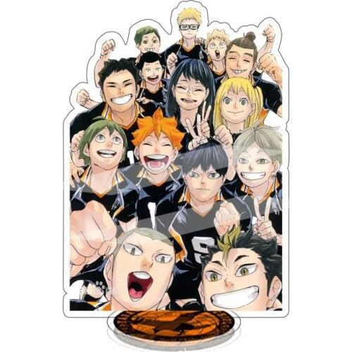 Haikyuu!! Anime Figure Kenma Kozume Shoyo Hinata Kotaru Bokuto Acrylic Stand Figure Collection Model Toy Gift Desk Decor Cosplay