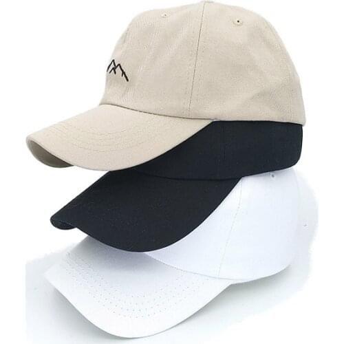 Mountain Range Baseball Cap Hip Hop Mens Womens Baseball Caps Adjustable Snapback Caps Fashion Dad Hats Bone Garros Dropshipping