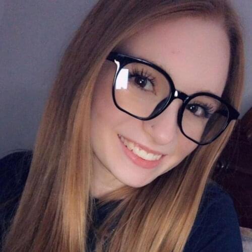 Classic Anti-Blue Light Eyeglasses Women Optical Myopia Computer Eye Glasses Vintage Square Plastic Men Glasses