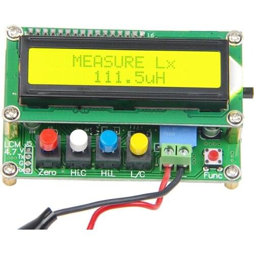 LC100-A Digital LCD High Precision Inductance Capacitance L C Meter Accuracy 1