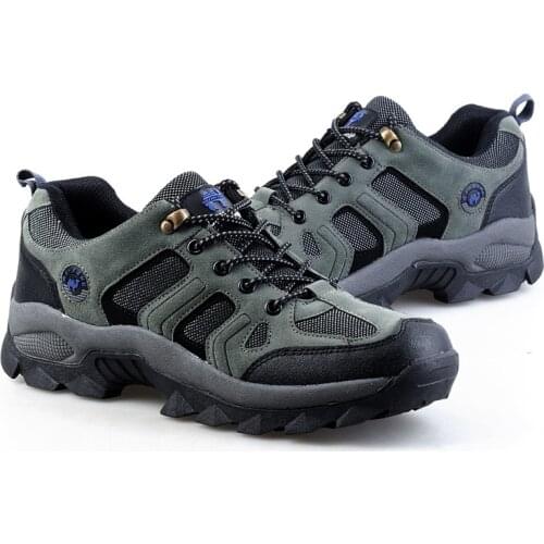 Outdoor Non-slip Hiking Shoes Waterproof Mountain Sneakers Breathable Hiking Men Shoes Climbing Sport men Trekking Shoes