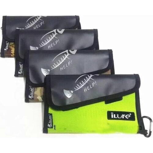 Fishing soft lure bag waterproof Canvas bags Lure tool box accessories bag