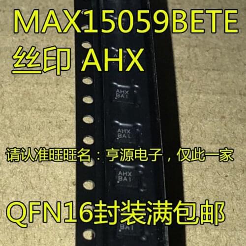 100% New&original In Stock 5pcs/lot MAX15059 MAX15059BETE+T AHX QFN16 IC