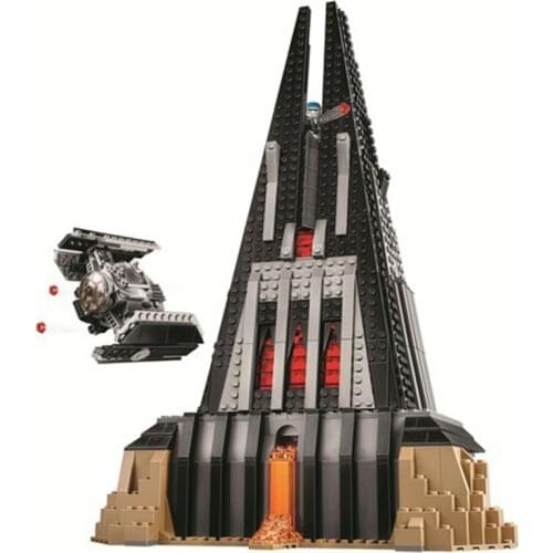 New 1090pcs Star series Battle Darth House Space TIE Fighter 11425 Model Building Block Toy Compatible With Bricks For Gifts