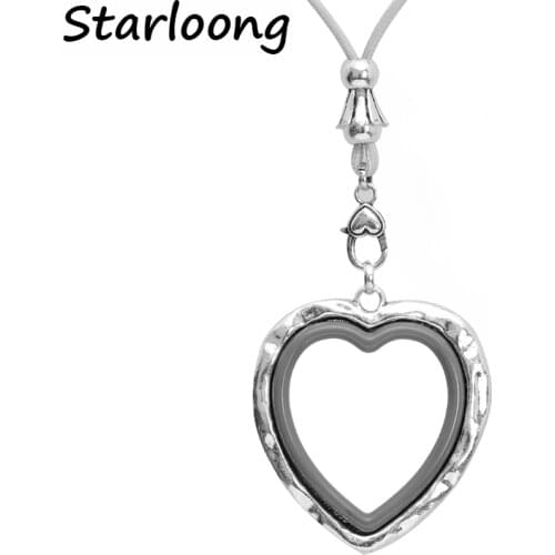 New latest Vintage Jewelry alloy double heart circle pendant rope chain necklace lobster clasp women and men jewelry gift