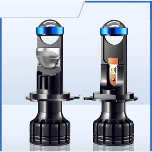 New y6d fisheye light p5 lens h4 led car headlight motorcycle spotlight bifocal lens 2PCS