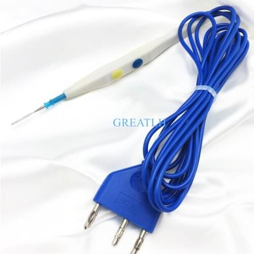 Disposable scalpel operation Disposable High Frequency Electric Knife Pen Plug socket LEEP monopolar pettifoggery