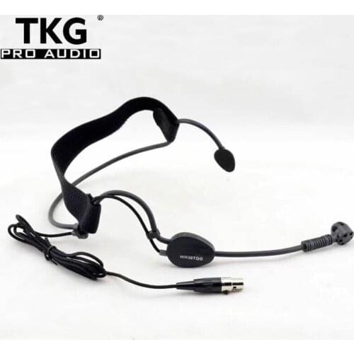 Professional Headset Microphone WH30TQG For PGX SLX Microphone Mini 3 Pin or 4 Pin Headset Mic headset professional microphone