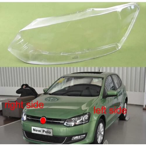 For Volkswagen VW Polo 2011- 2013 Front Headlight Shell Cover Transparent Lampshade Headlamp Mask Lens Lamp Lamp Shade