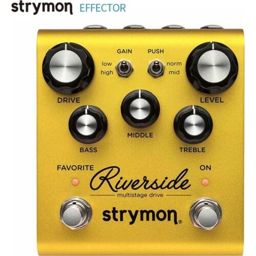 Strymon Riverside Multistage Drive Effects Pedal Overdrive Effector