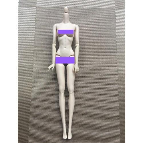 Chines Super Model Green Coffee Brown Doll Body 1/6 Princess Doll Body For FR IT Doll Heads Fashion Lady Collection Toys Figures