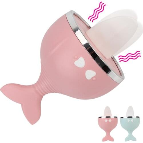 Tongue Oral Licking 12 Speed Nipple Vagina Vibrators Adult Product Clitoris Stimulator Sex Toys for Women