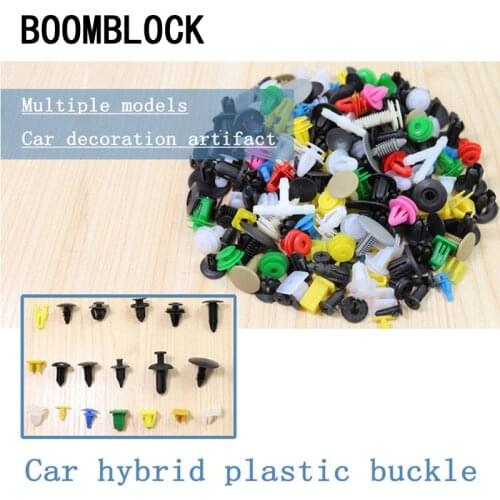 200pcs Mixed Stickers For BMW E46 E39 Mini Cooper Audi A4 B6 B8 A5 Ford Focus Fiesta Kuga Door Bumper Trunk Defender Clips Rivet