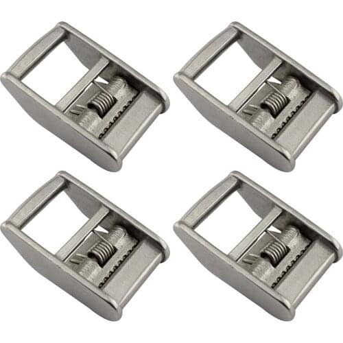 4pcs Quick Release Buckle for 25mm 1'' Tie Down Luggage Cargo Load Lash Strap