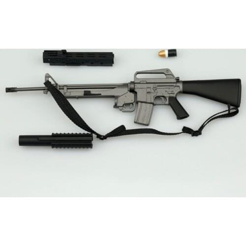 In Stock 1/6 M16 Gun Mold M9 Dagger Accessories Pvc Material Fit 12'' Action Figure Toys Can Also Be Displayed As Collectibles