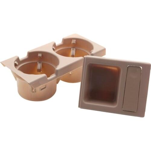 Car Center Console Water Cup Holder Beverage Bottle Holder Coin Tray For Bmw 3 Series E46 318I 320I 98-06 51168217953