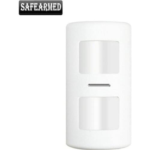 Free shipping Wireless PIR-815S Motion Detector Sensor With Pet Immunity White Color for Home Security Alarm System 433 MHz