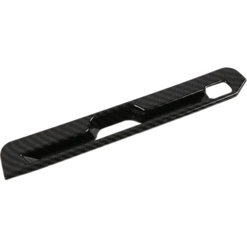 Center Console Dashboard Instrument Cd Panel Decoration Cover Trim Fit for Lexus Ux 200 250H 2019 2020 Abs Carbon Fiber