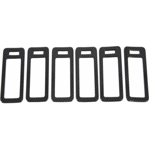 Rear Seat Air Conditioner Vent Outlet Cover Trim Moldings Car Styling For Hyundai Grand Starex H1 H-1 2018 2019